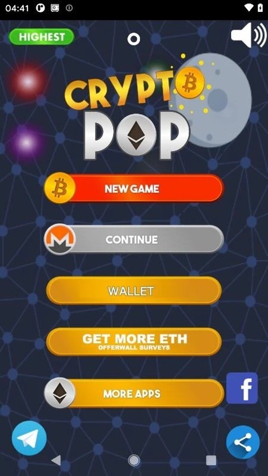 CryptoPop rewards